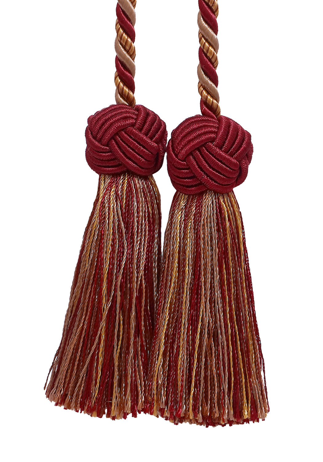 #Color_Taupe Burgundy Red Multicolor (Color# 8612)