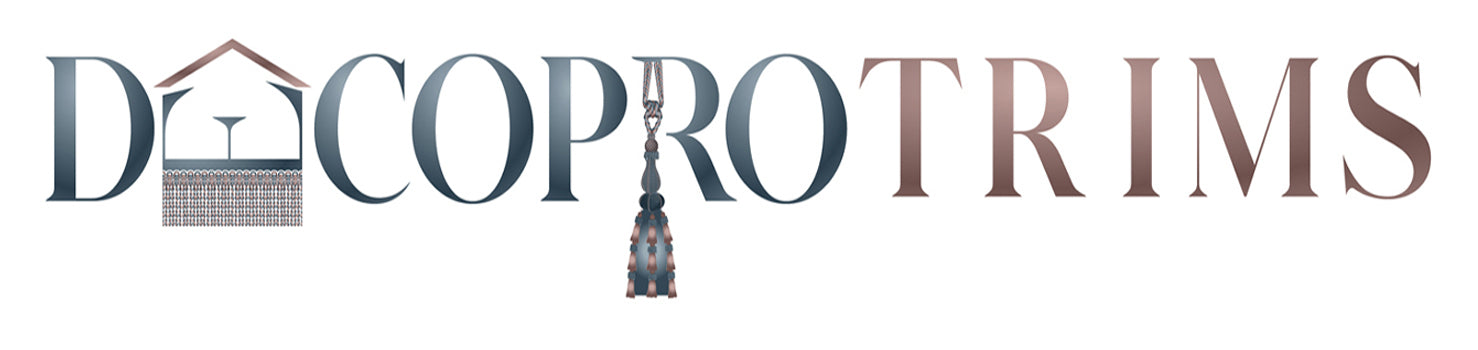 DecoPro 64 Mm Rouge Vif Lingot Frange Trim|Style # Ef25|Color