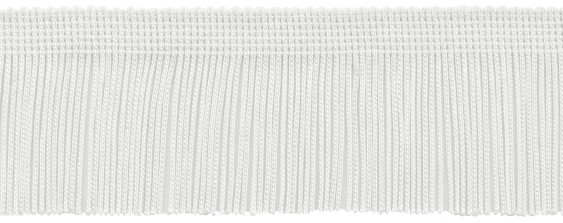 Expo Chainette Fringe 2X20yd-White