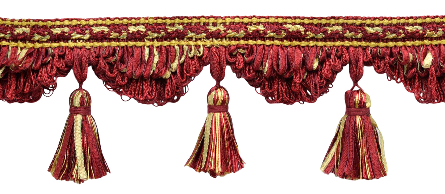 #Color_Burgundy Gold Red Multicolor (Color# 1471)