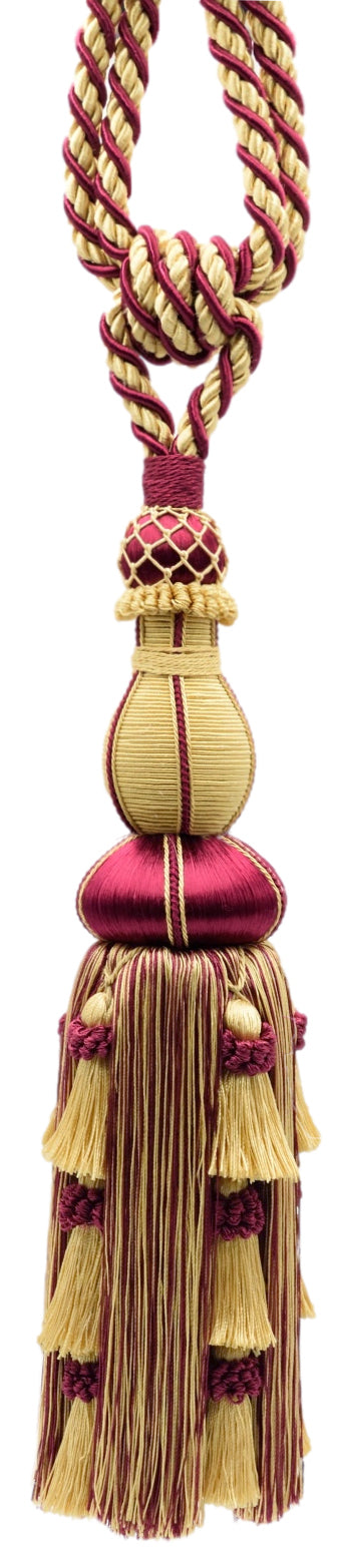 #Color_Burgundy Gold Red Multicolor (Color# 1253)