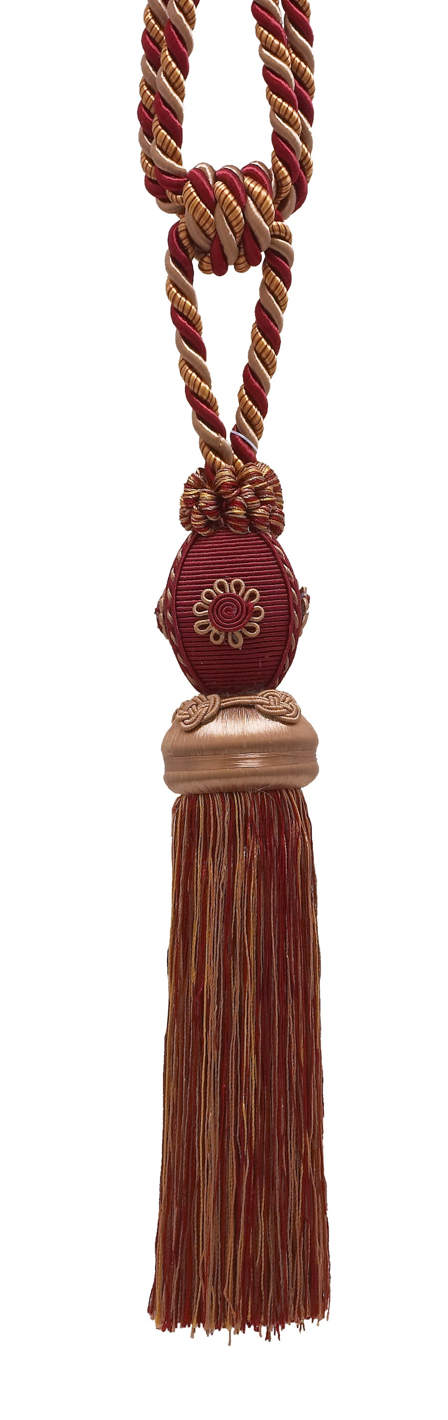 #Color_Taupe Burgundy Red Multicolor (Color# 8612)