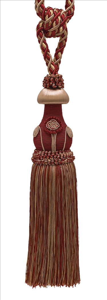 #Color_Taupe Burgundy Red Multicolor (Color# 8612)